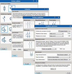 CYPELEC NF. Interface utilisateur