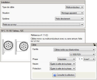 CYPELEC NF. Interface utilisateur