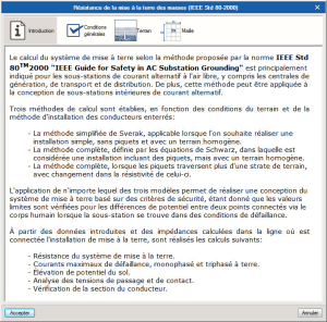 CYPELEC NF. Calcul avancé de systèmes de mise à la terre